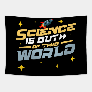 Science Is Out of This World Tapestry