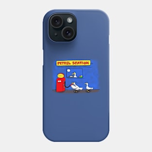 Funny sea bird cartoon Phone Case