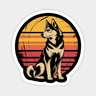 Husky Dog Lover Magnet