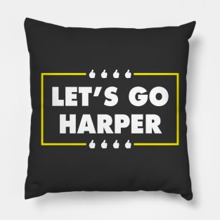 Let's Go Harper Pillow