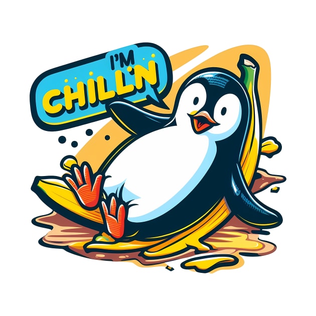 Chillin Penguin by Andi's Design Stube