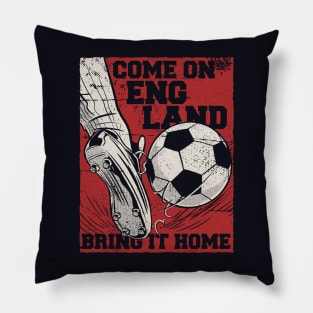 Come On England Bring It Home // English Football Pillow