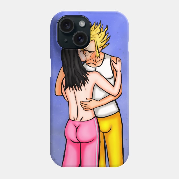 Toshi and Aizawa Morning Moments Phone Case by Blackmoonrose13