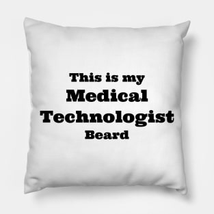 med tech beard Pillow