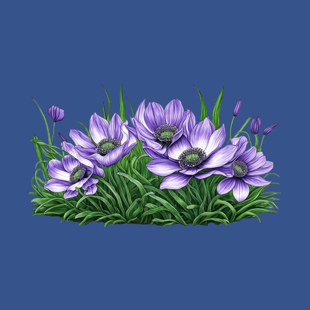 Anemone flowers by XtremePizels