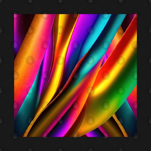 Random colourful diagonal  abstract background by Russell102