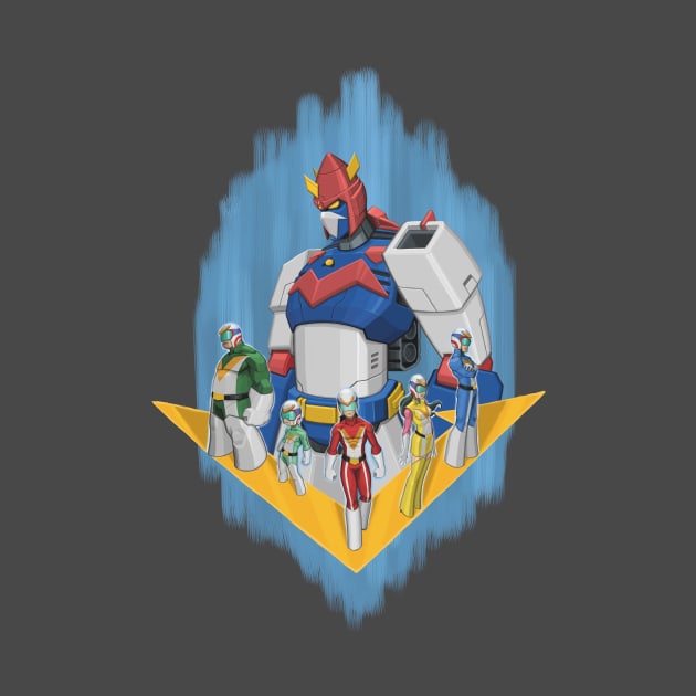 Voltes V by donisalmostagenius