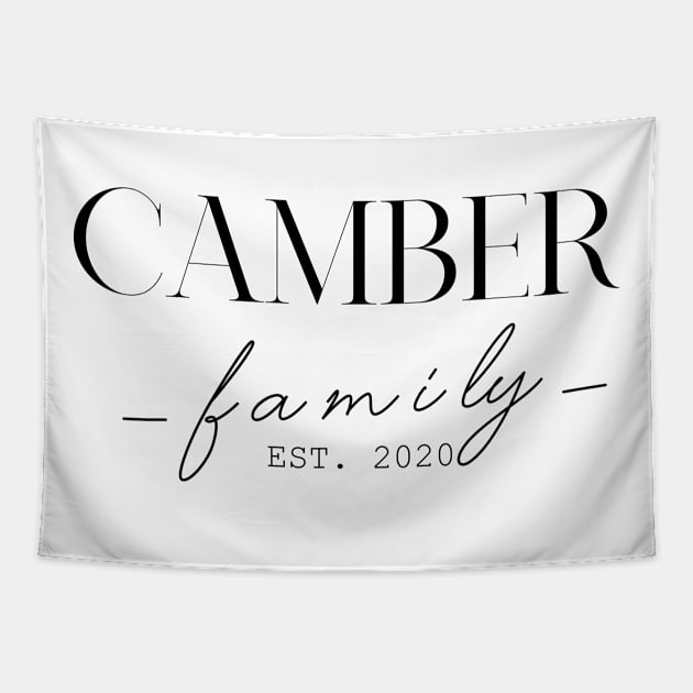 Camber Family EST. 2020, Surname, Camber Tapestry by ProvidenciaryArtist