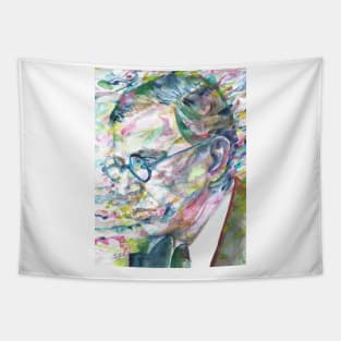 SARTRE - watercolor portrait .2 Tapestry