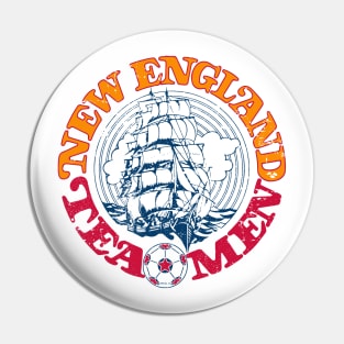 1978 New England Tea Men Vintage Soccer Pin