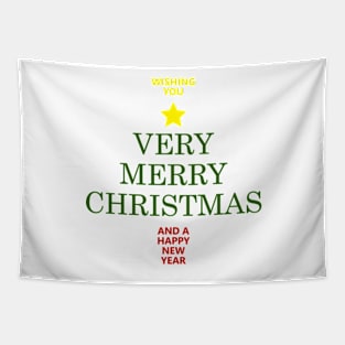 Wishing you a very merry christmas Tapestry