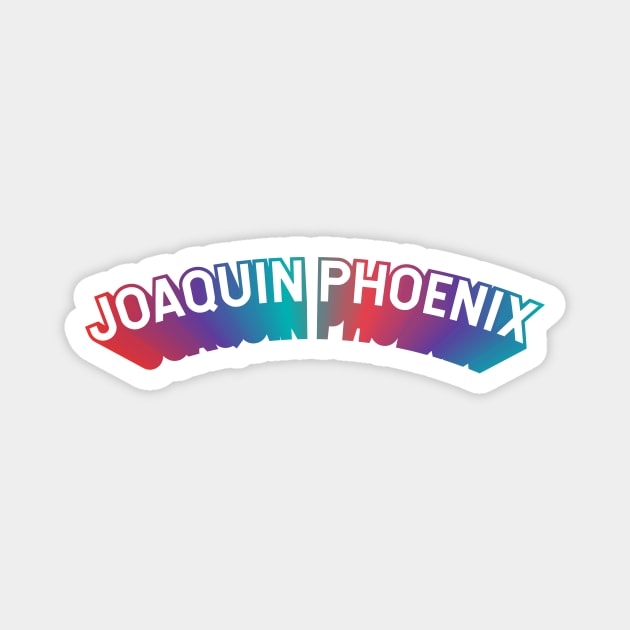 Joaquin Phoenix Magnet by Sthickers