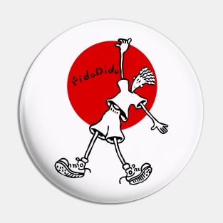 fido dido retro Pin