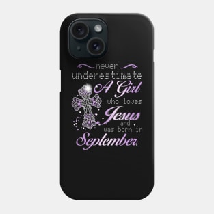 September Girl Phone Case