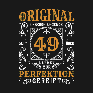 49th birthday vintage quote T-Shirt