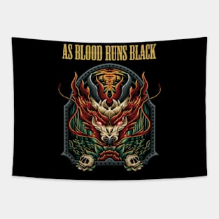 AS BLOOD RUNS BLACK BAND Tapestry