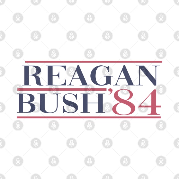 Reagan Bush 84 by HamzaNabil