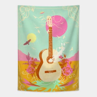 DESERT GUITAR II Tapestry