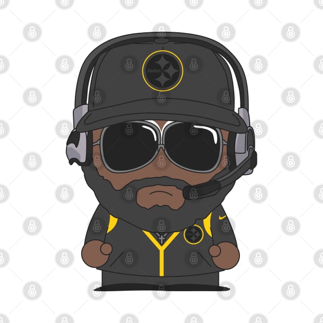 Token Mike Tomlin by Carl Cordes