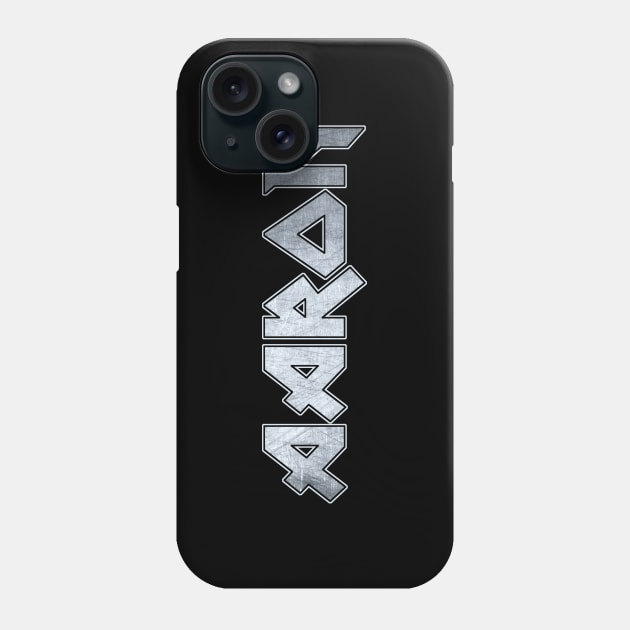 Heavy metal Aaron Phone Case by Erena Samohai