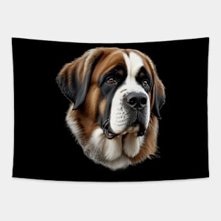 Saint Bernard Dog Design Tapestry