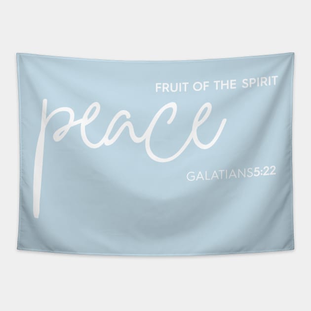 Peace Fruit of the Spirit Christian T-Shirt, T-Shirt, Faith-based Apparel, Women's, Men's, Unisex, Hoodies, Sweatshirts Tapestry by authorytees