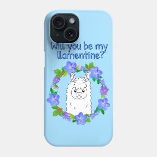 Will you be my llamentine 2022? Phone Case