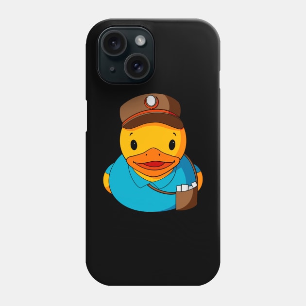 Mailman Rubber Duck Phone Case by Alisha Ober Designs