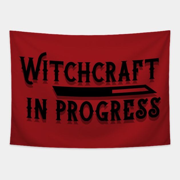 Witchcraft Tapestry by leksaart