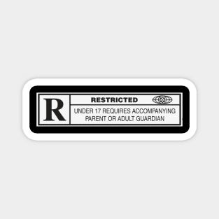 Restricted Rated R Magnet