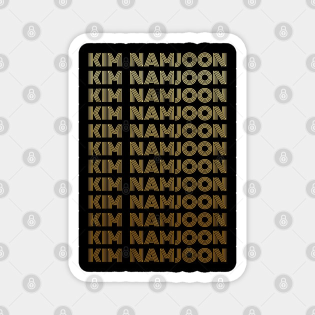 Kim Namjoon - BTS Army - Bangtan Boys RM Magnet by Millusti