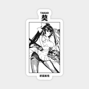 Takao Azur Lane Magnet