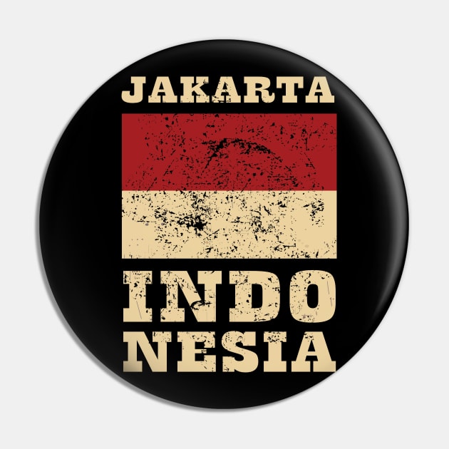 Flag of Indonesia Pin by KewaleeTee