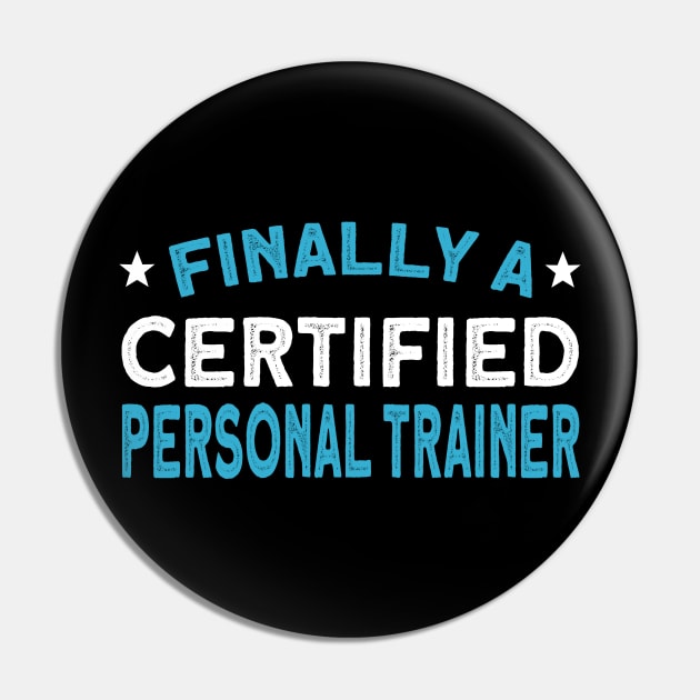 Certified Personal Trainer Pin by TheBestHumorApparel