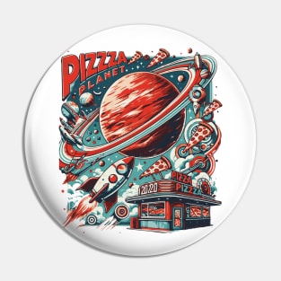 Pizza Planet Tribute - Fan Movie Theater Pizza Planet Movie Tribute - Pizza Planet best Tribute and Designs Piza Pitza Pitsa Planet Tribute - Pizza Lover Pizza Slice - Pizza and Chill Pin