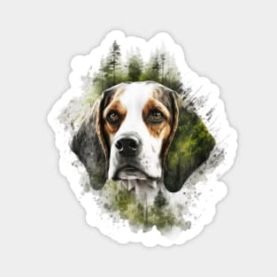 Hunting dog Beagle Magnet