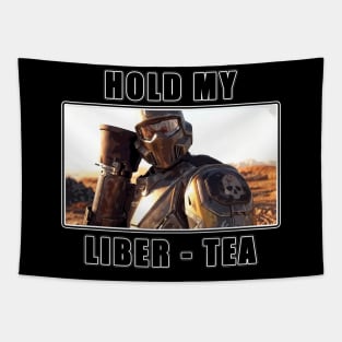 Hold My Liber - Tea Tapestry