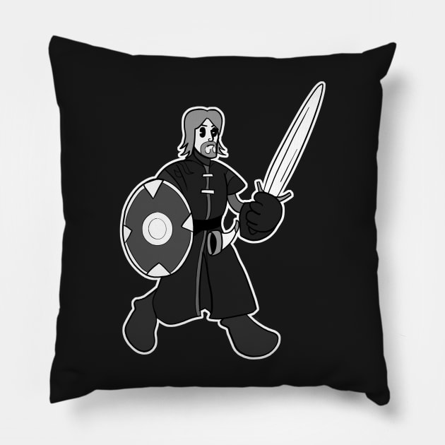 Fellows of the Ink #9 Pillow by Phreephur