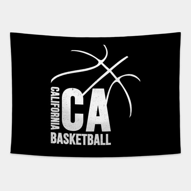 California Basketball 02 Tapestry by yasminkul