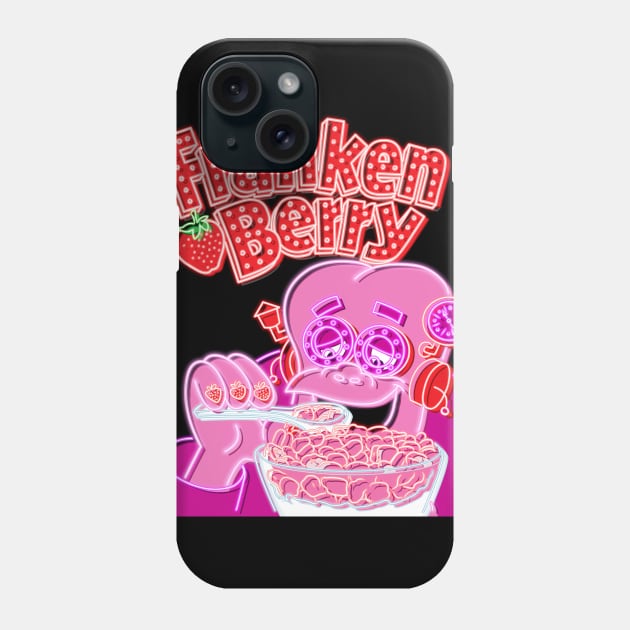 Franken Berry bright Phone Case by AlanSchell76