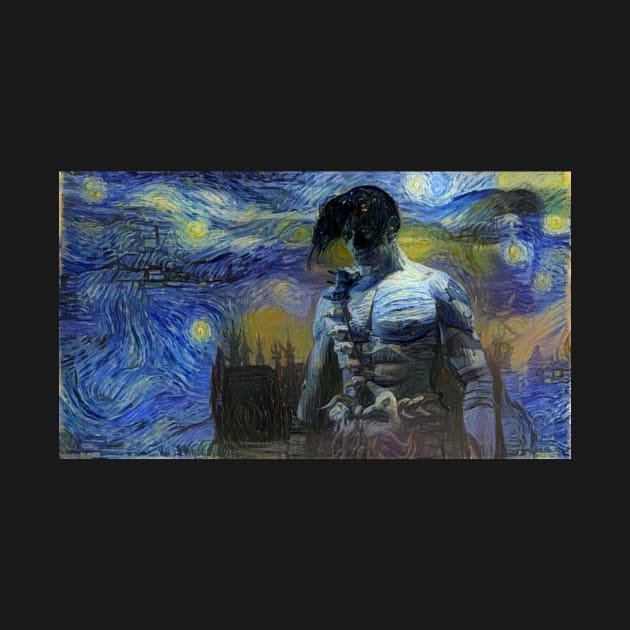 Planescape: Torment The Nameless One Starry Night by Starry Night