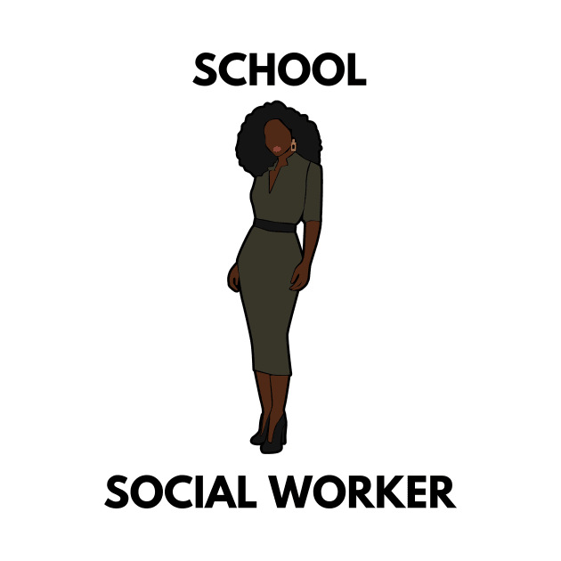 Black School Social Worker by Chey Creates Clothes