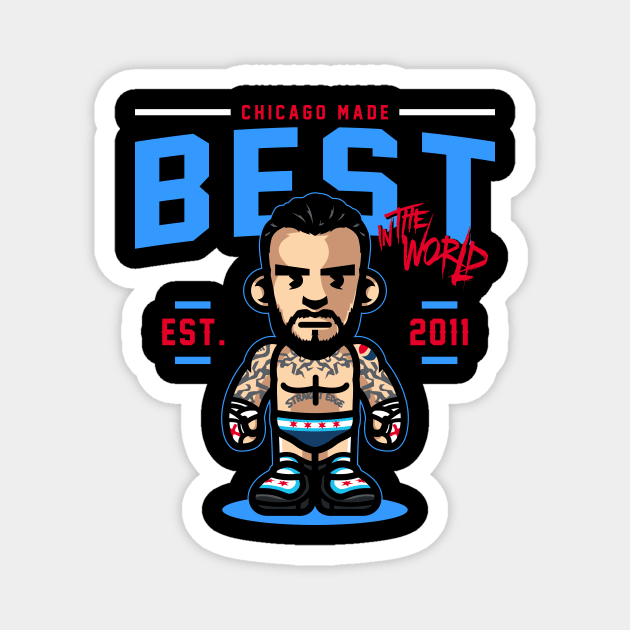 Best In The World Magnet by KDNJ