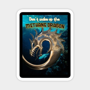 Methane Dragon Climate Change COP26 Glasow Magnet