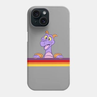 Happy little purple dragon of imagination Phone Case