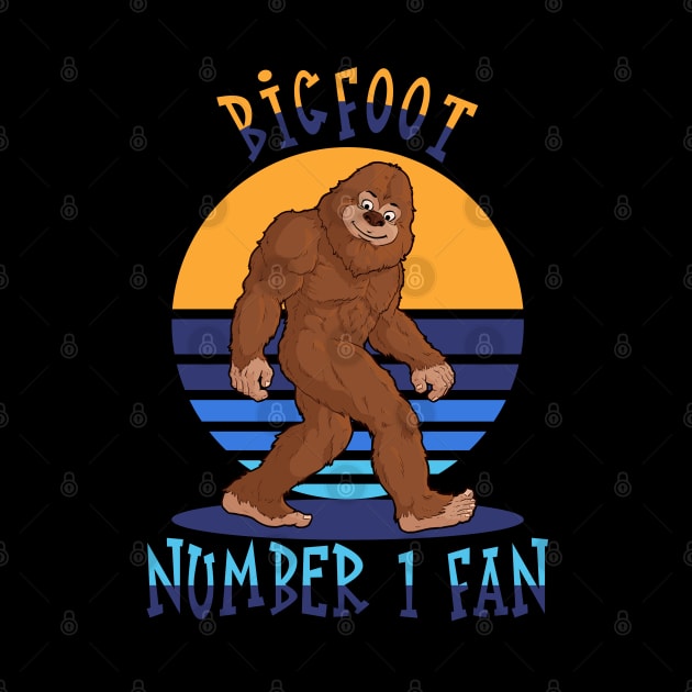 Bigfoot Number 1 Fan by Jay Diloy