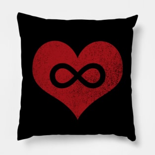 Infinite Love (faded) Pillow