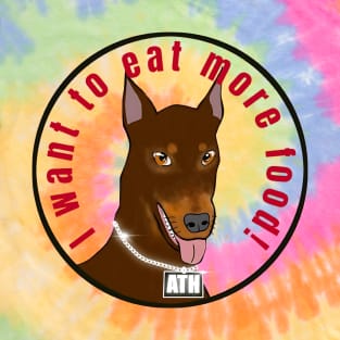 Starving Doberman in Beast Mode T-Shirt