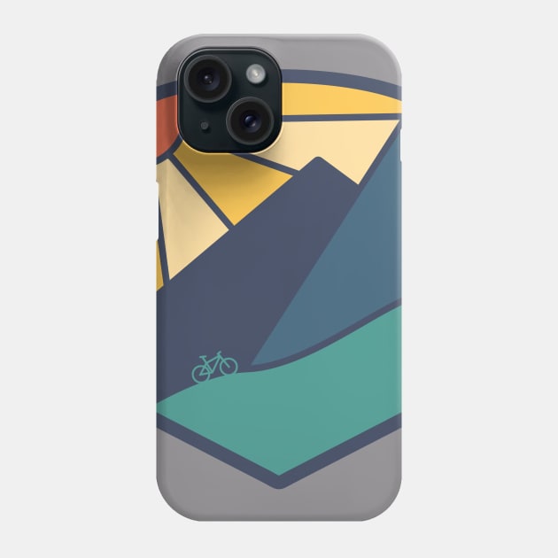 Mountain Bike Badge Phone Case by annagocza