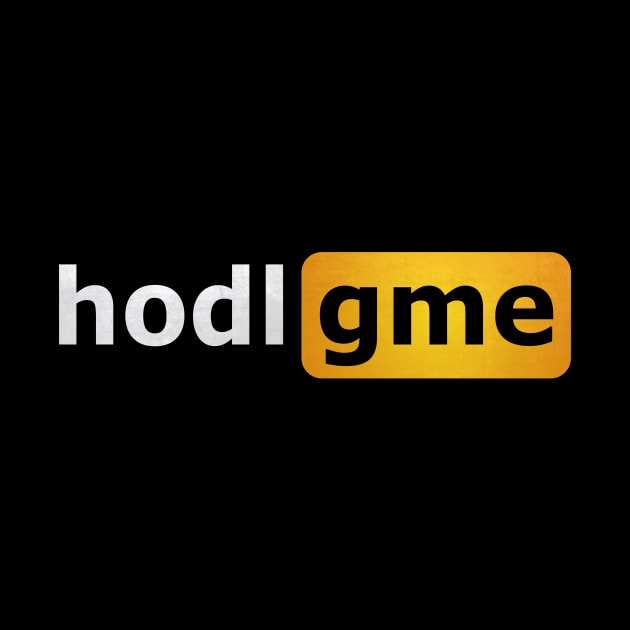 hodl GME by Nelvius Custom Design